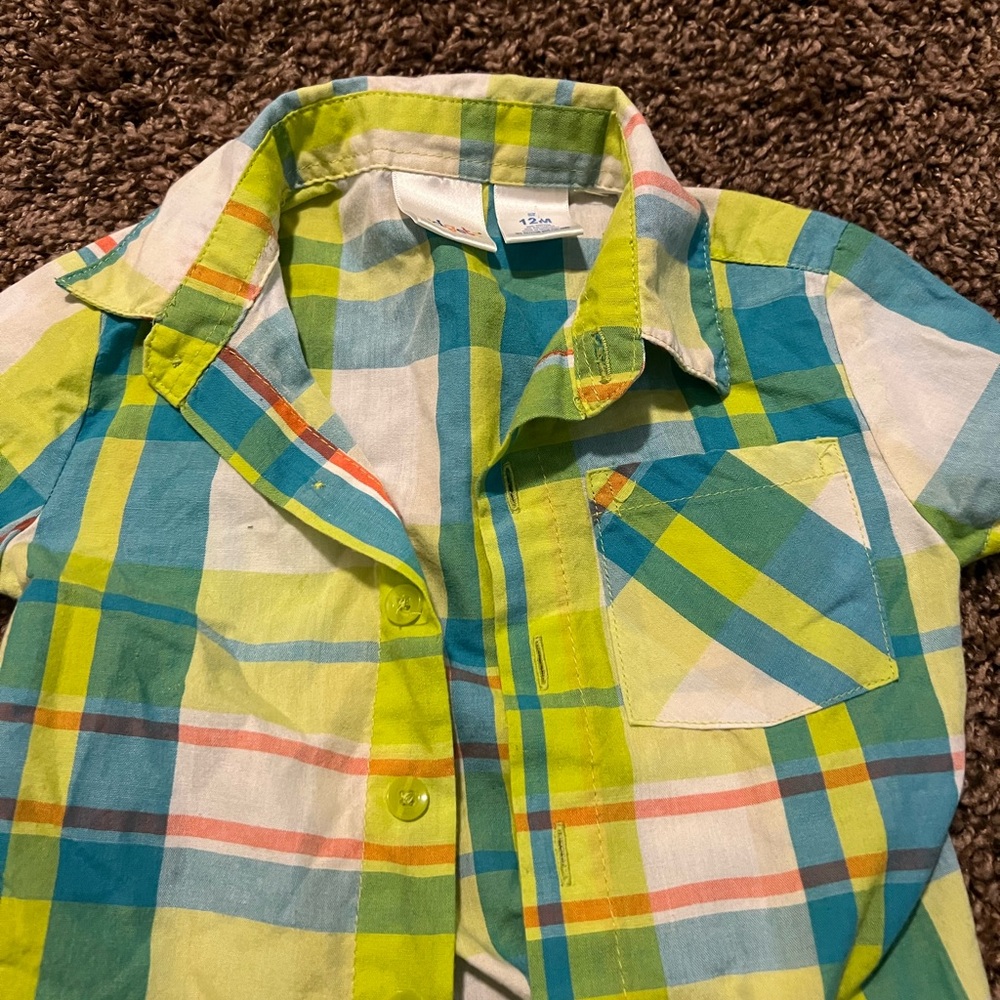 Colorful button down - Picture 2 of 4
